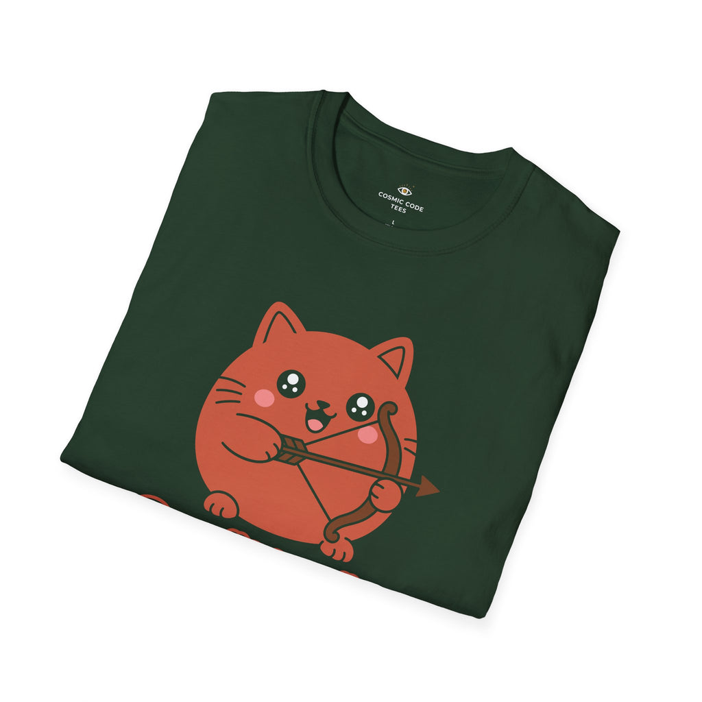 Sagittarius Archer Cat T-Shirt