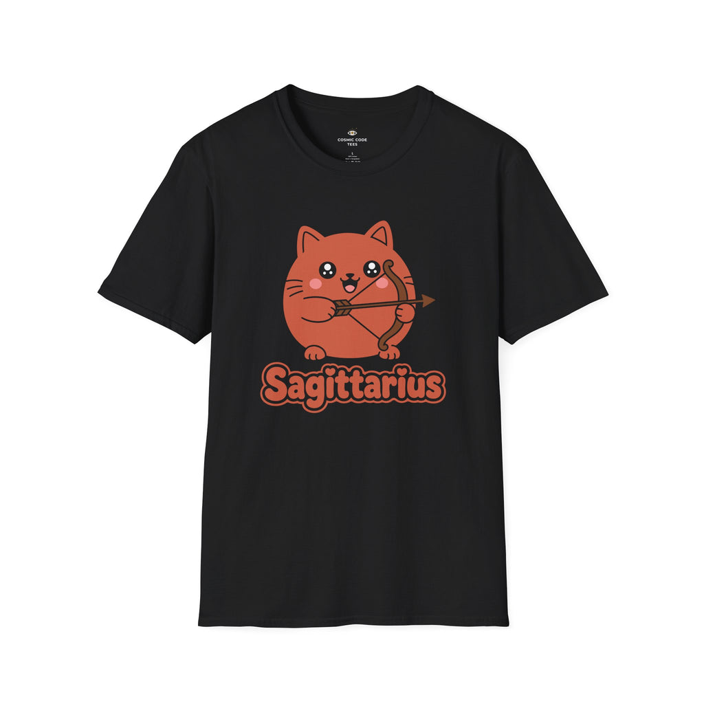 Sagittarius Archer Cat T-Shirt