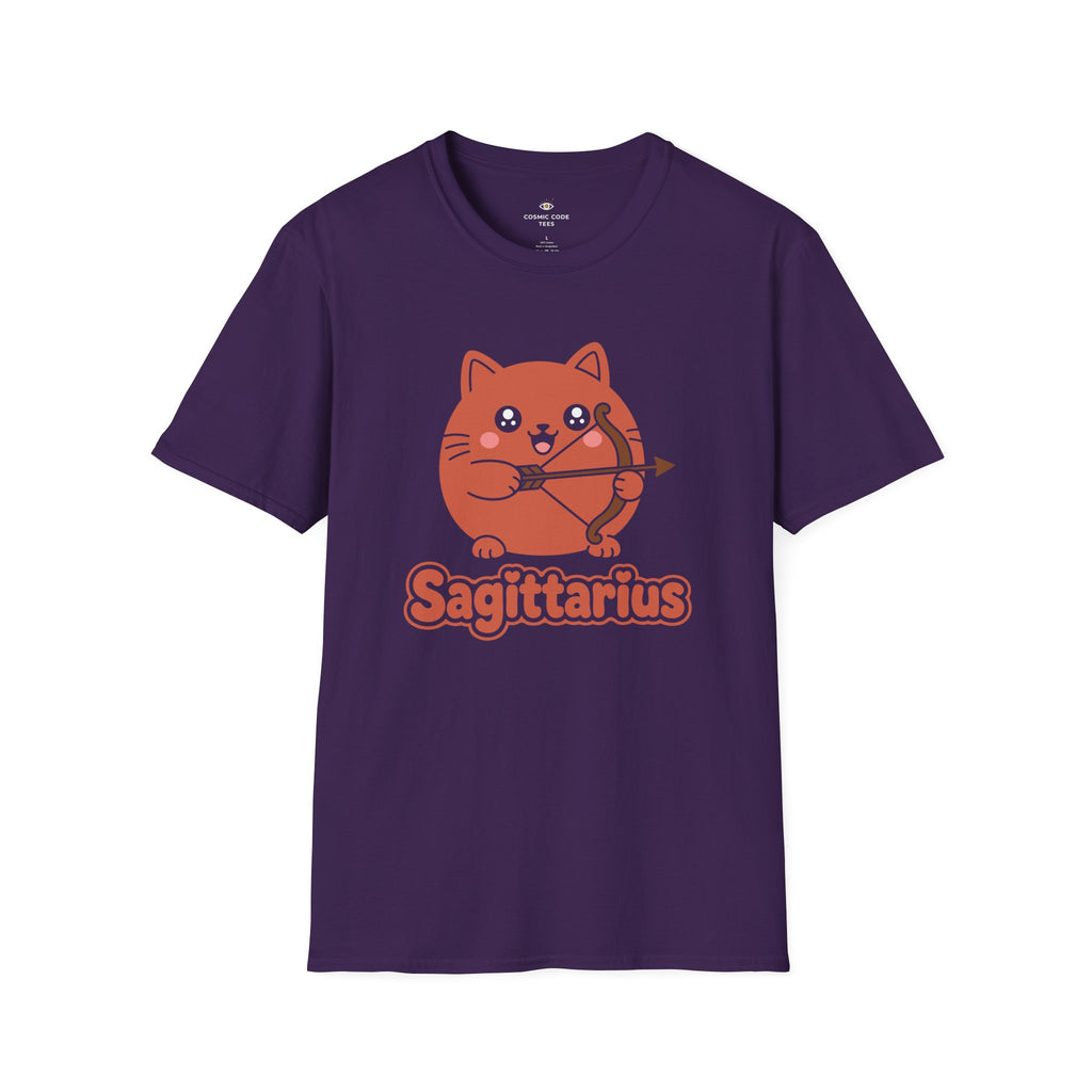 Sagittarius Archer Cat T-Shirt