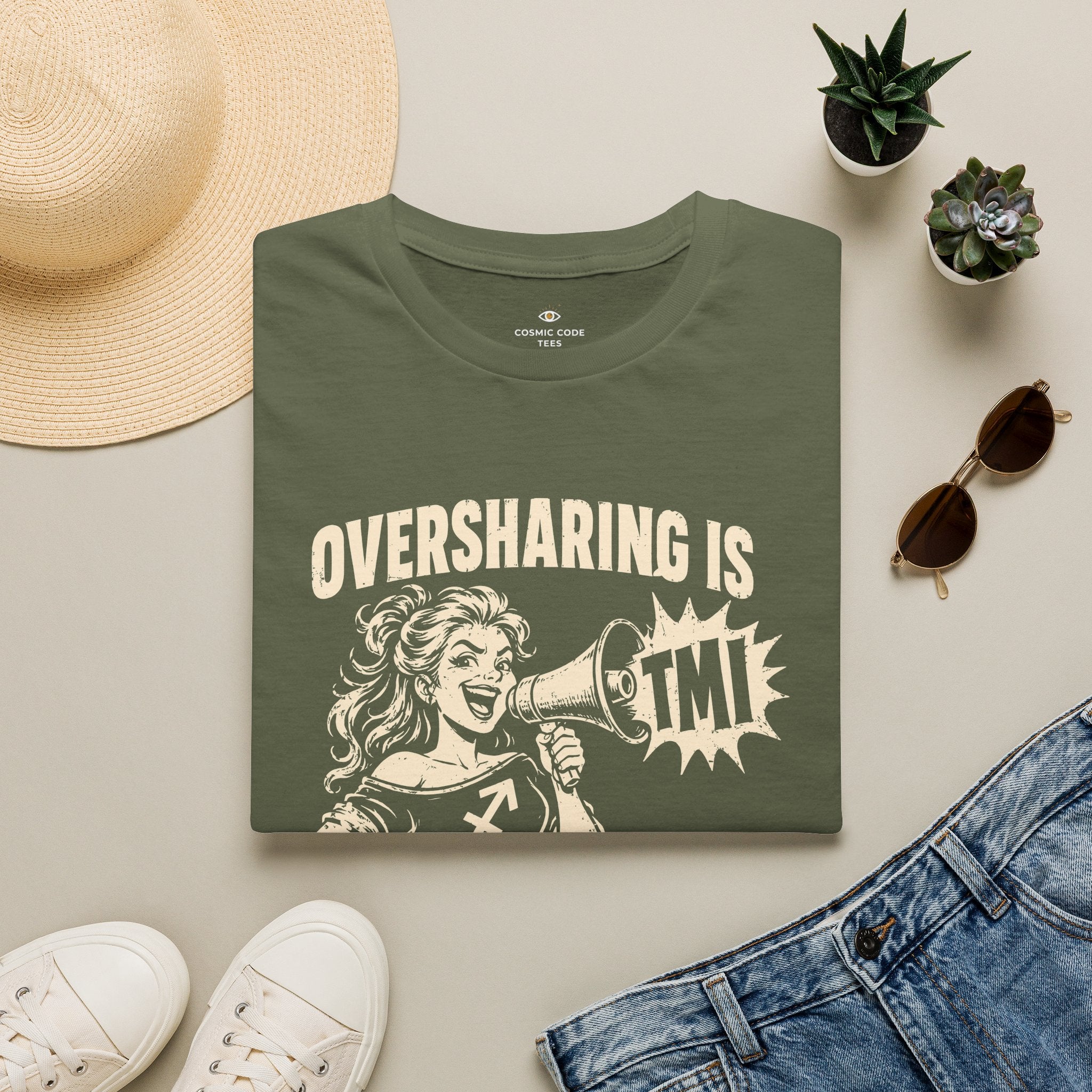 Sagittarius Oversharing Is My Love Language T-Shirt