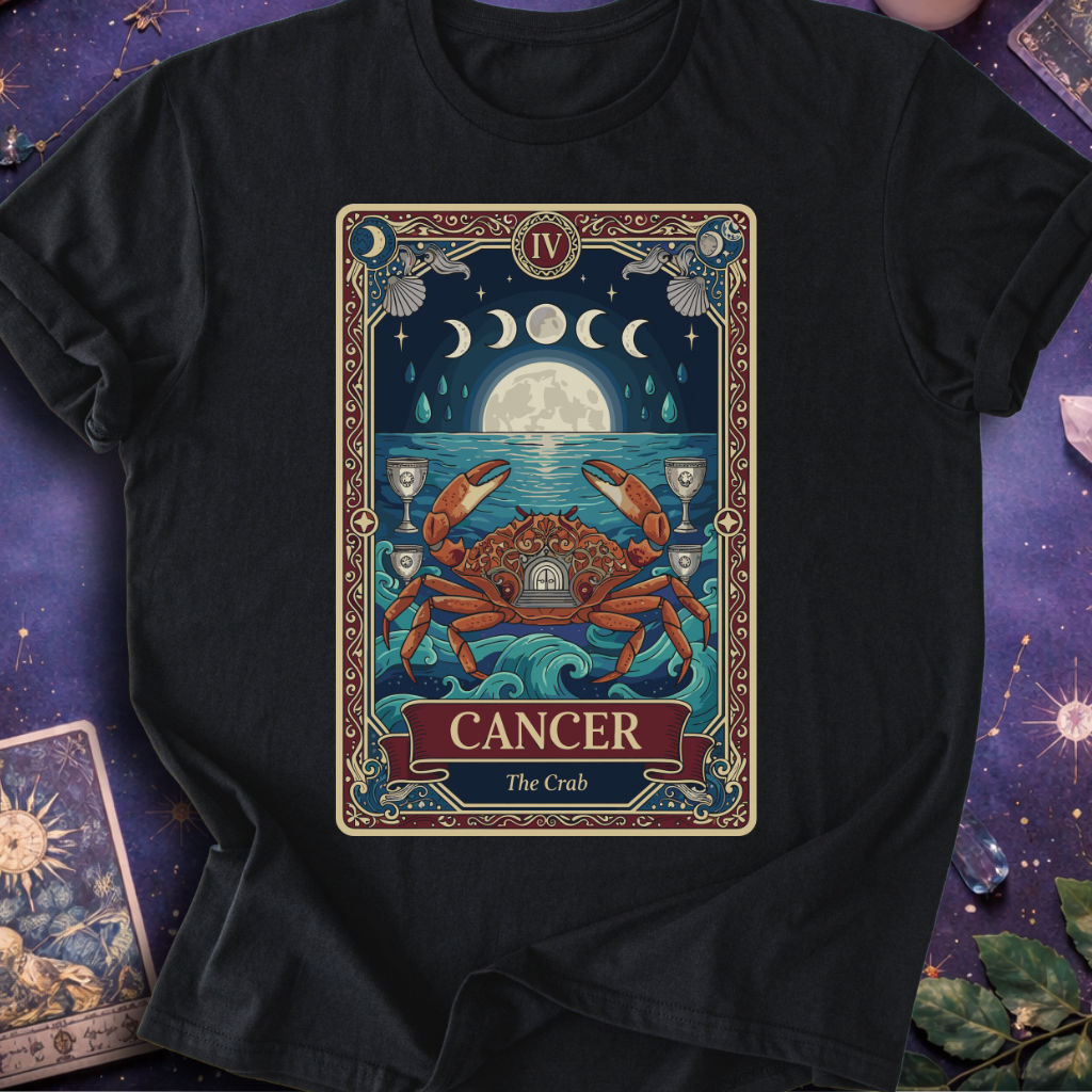 Cancer Tarot Card T-Shirt