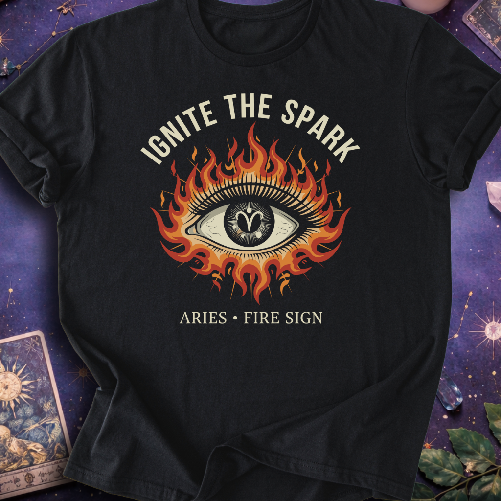 Aries Fire Sign T-Shirt