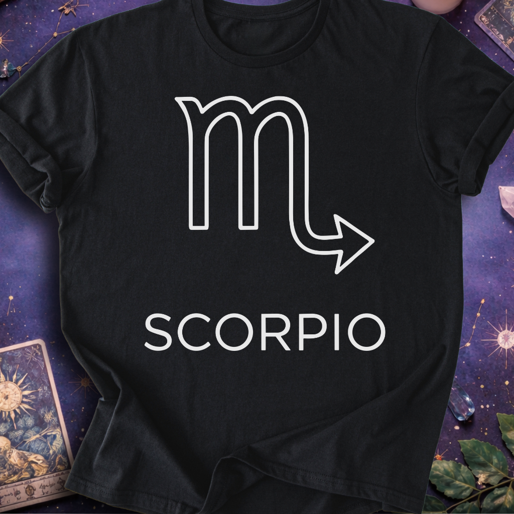 Scorpio Minimalist T-Shirt