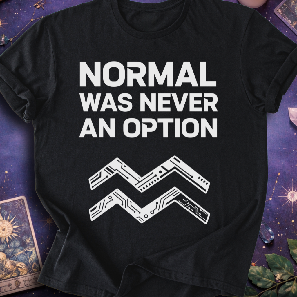 Aquarius Normal Was Never An Option T-Shirt