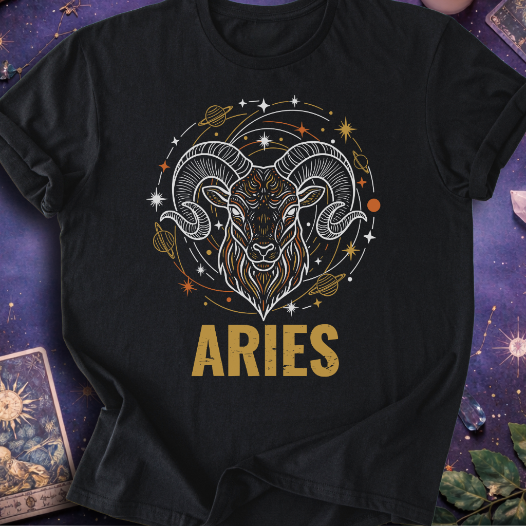 Aries Celestial Ram T-Shirt