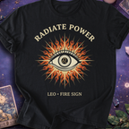 Leo Fire Sign T-Shirt