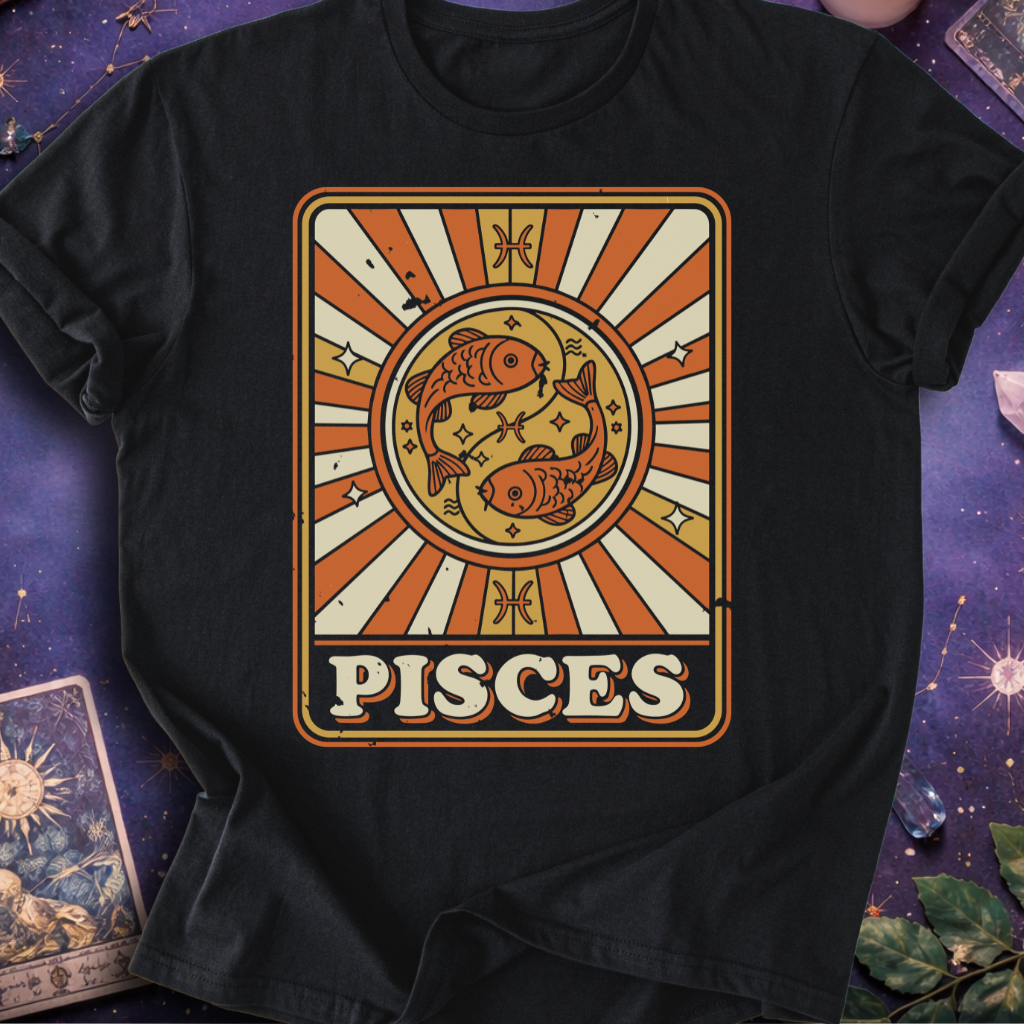 Retro Pisces T-Shirt