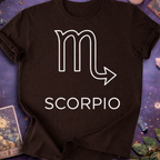 Scorpio Minimalist T-Shirt