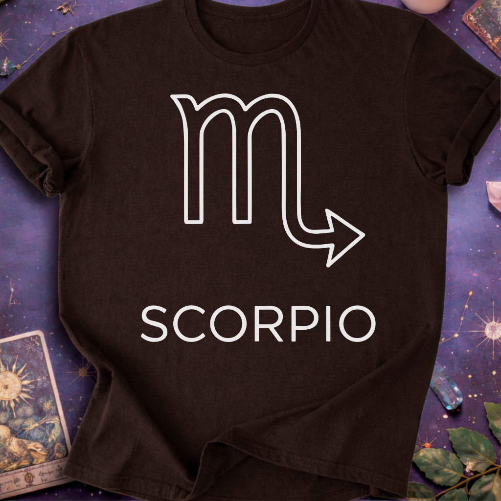 Scorpio Minimalist T-Shirt