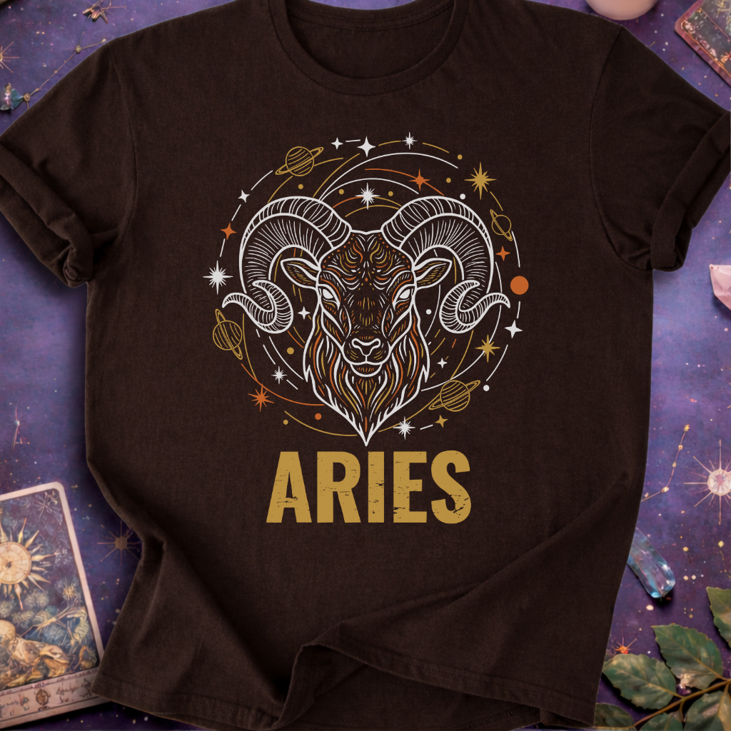 Aries Celestial Ram T-Shirt