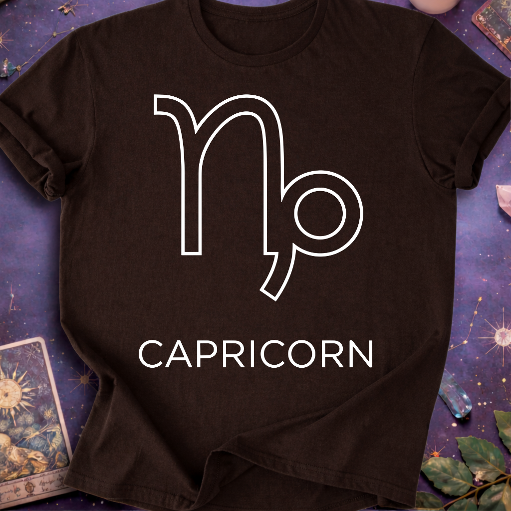 Capricorn Minimalist T-Shirt