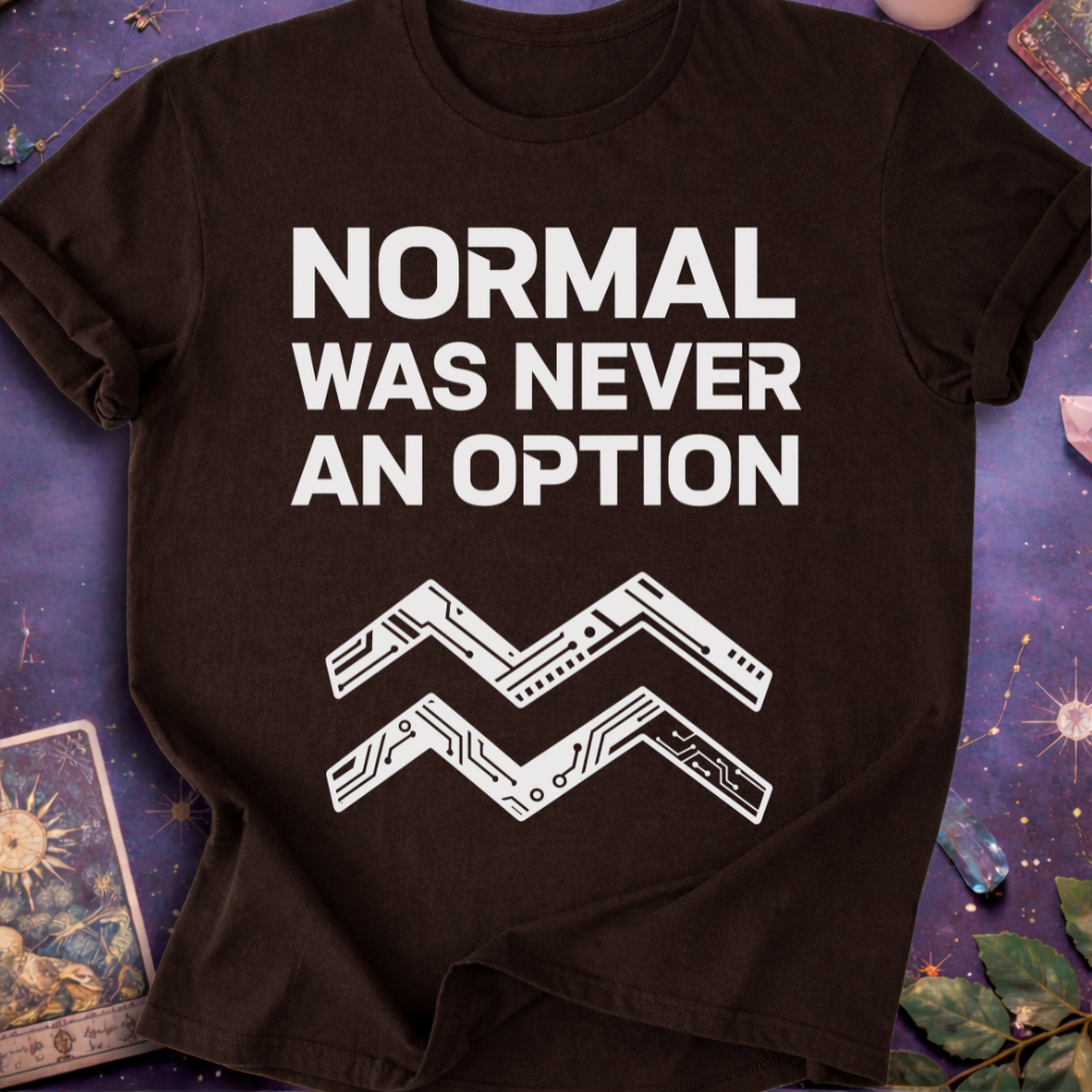 Aquarius Normal Was Never An Option T-Shirt