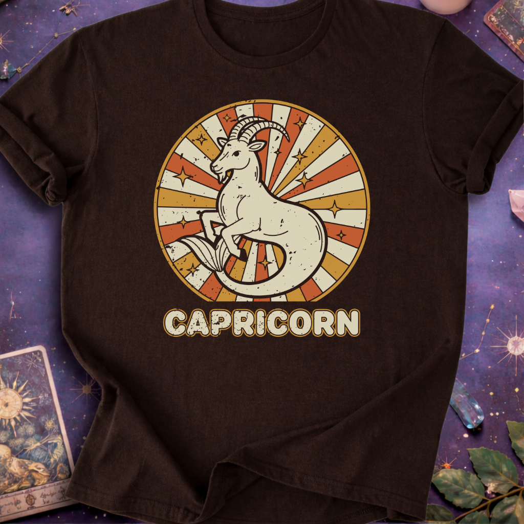 Retro Capricorn T-Shirt