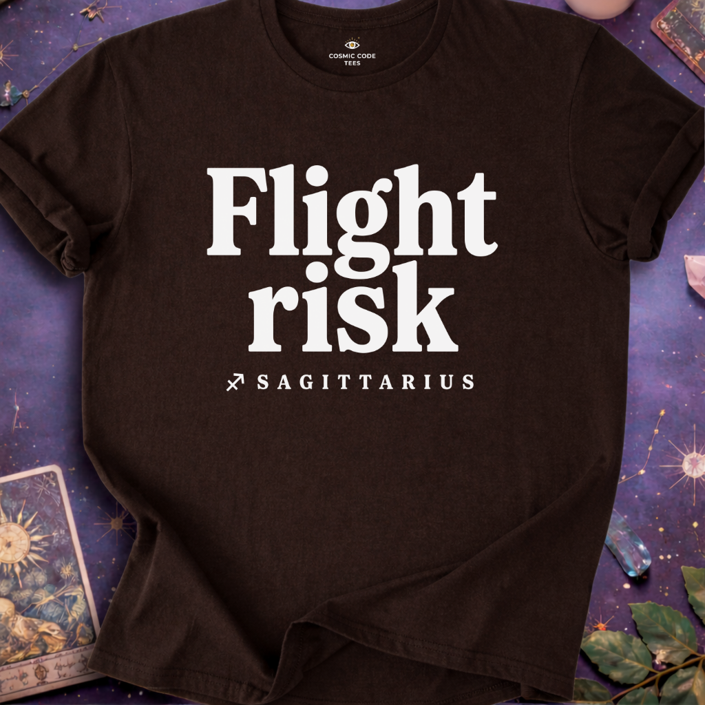 Sagittarius - Flight Risk T-Shirt