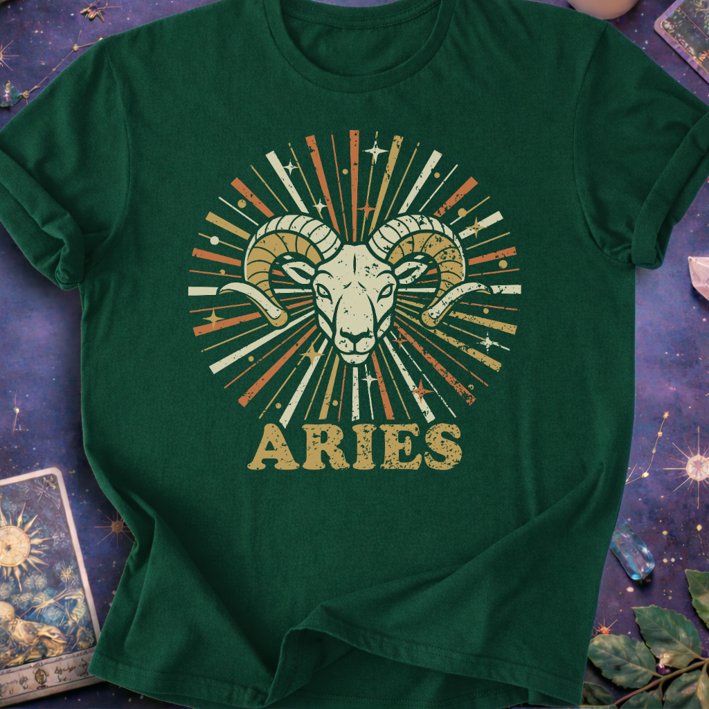 Retro Aries T-Shirt