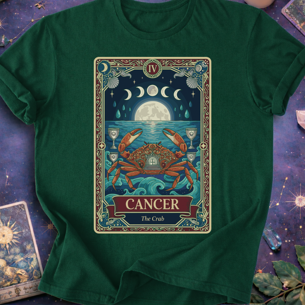 Cancer Tarot Card T-Shirt