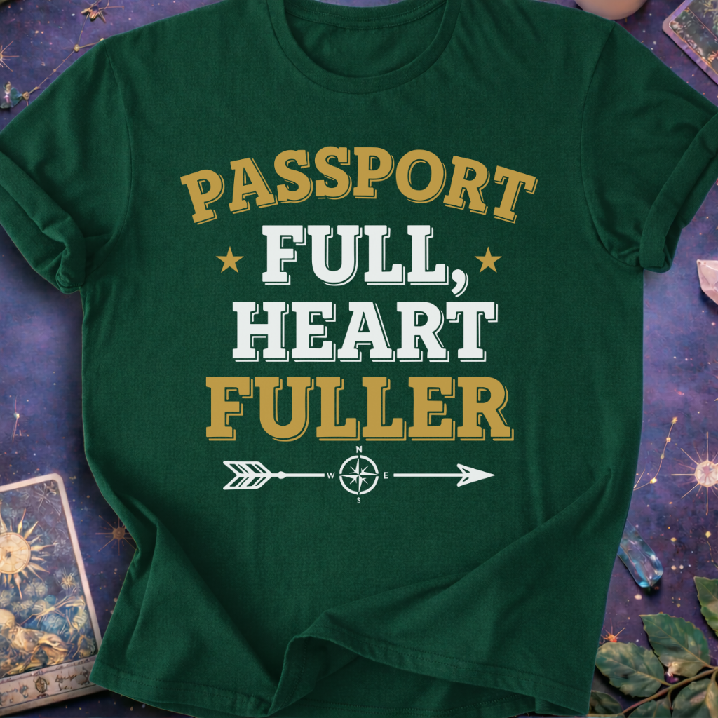 Sagittarius Passport Full T-Shirt