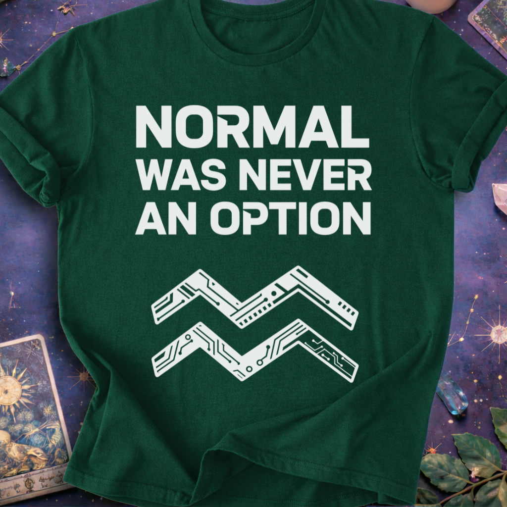 Aquarius Normal Was Never An Option T-Shirt