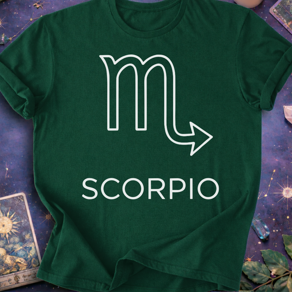 Scorpio Minimalist T-Shirt