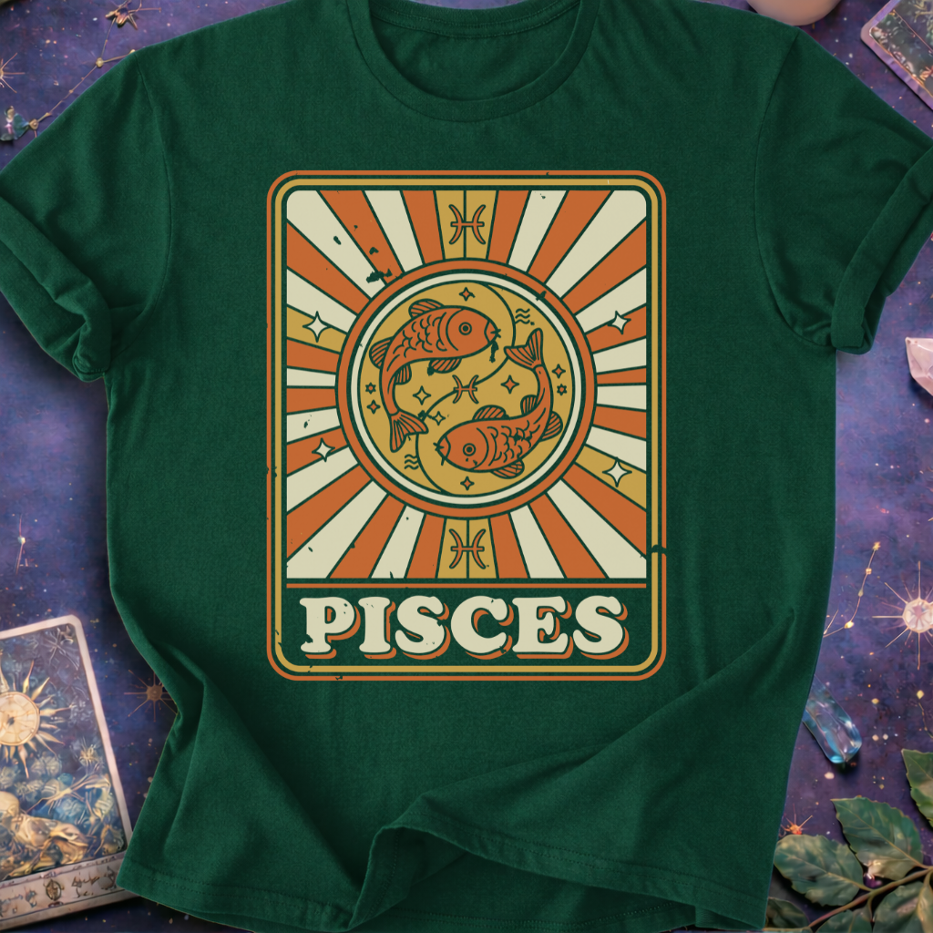 Retro Pisces T-Shirt
