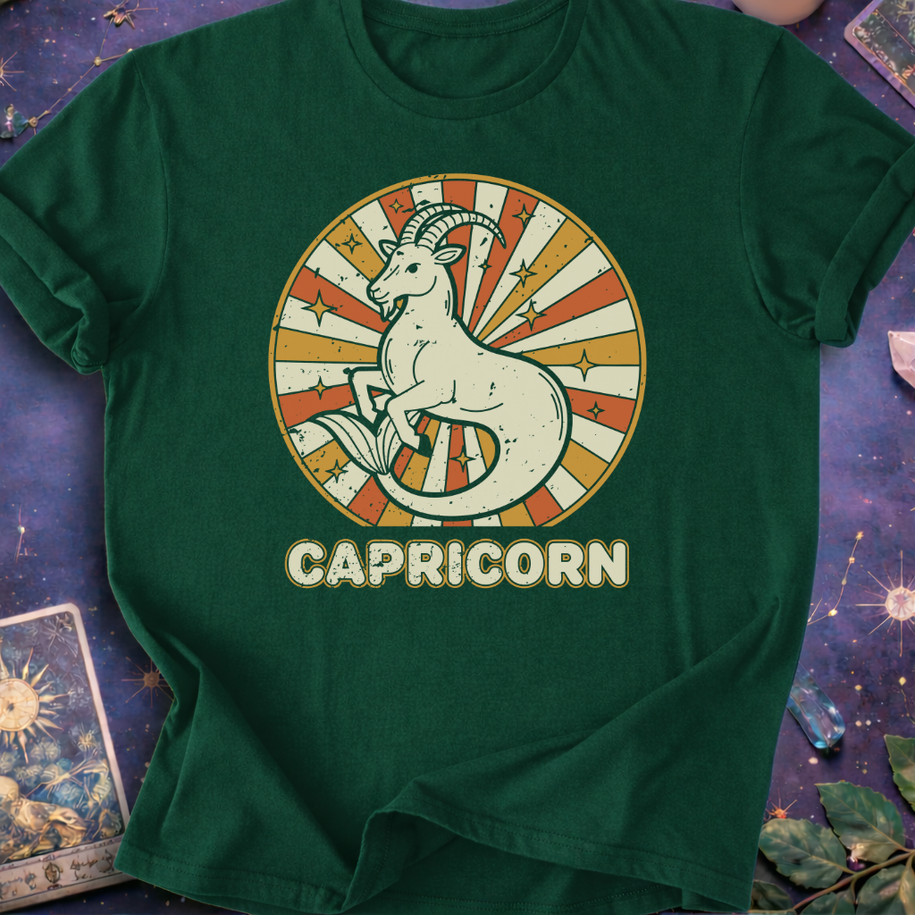 Retro Capricorn T-Shirt