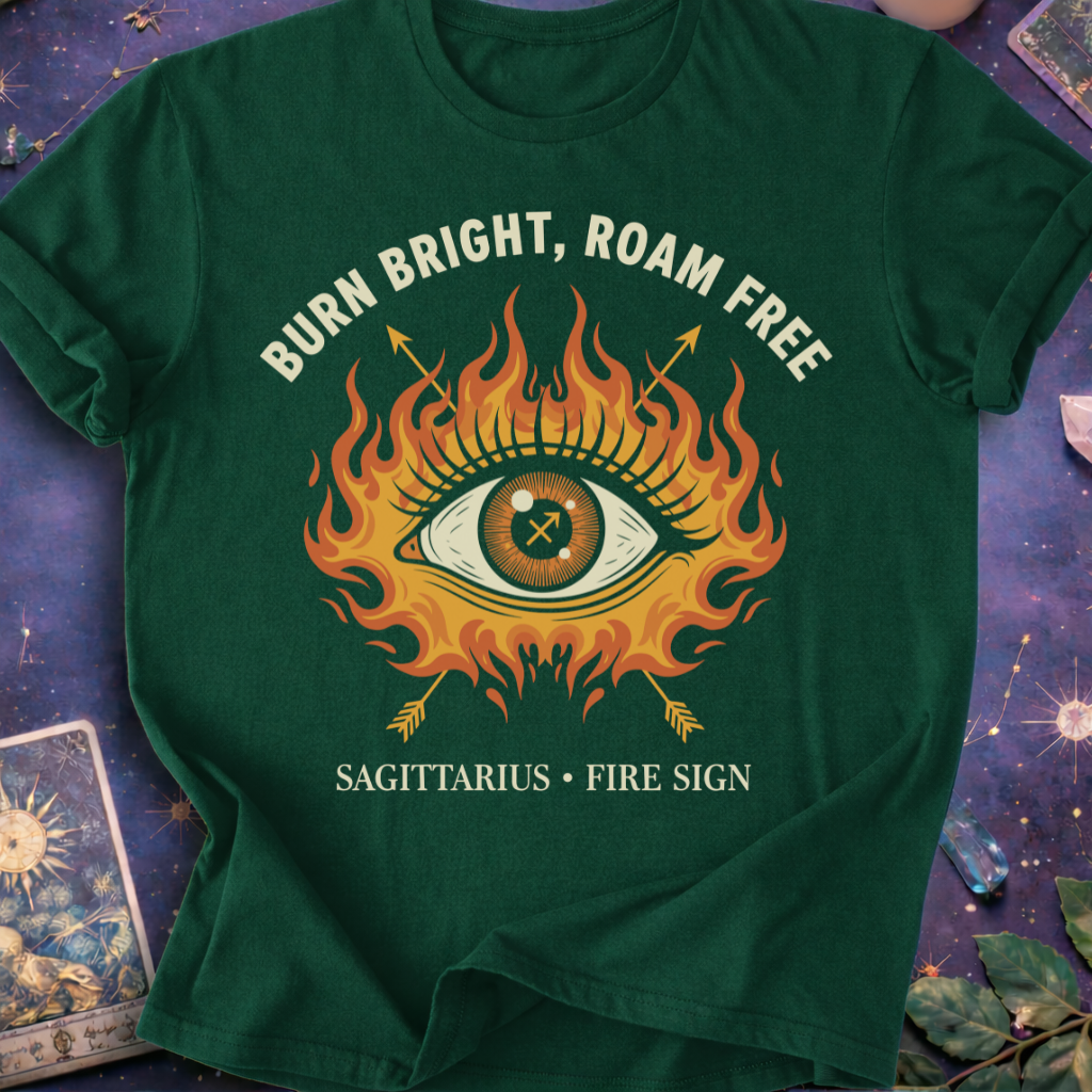 Sagittarius Fire Sign T-Shirt