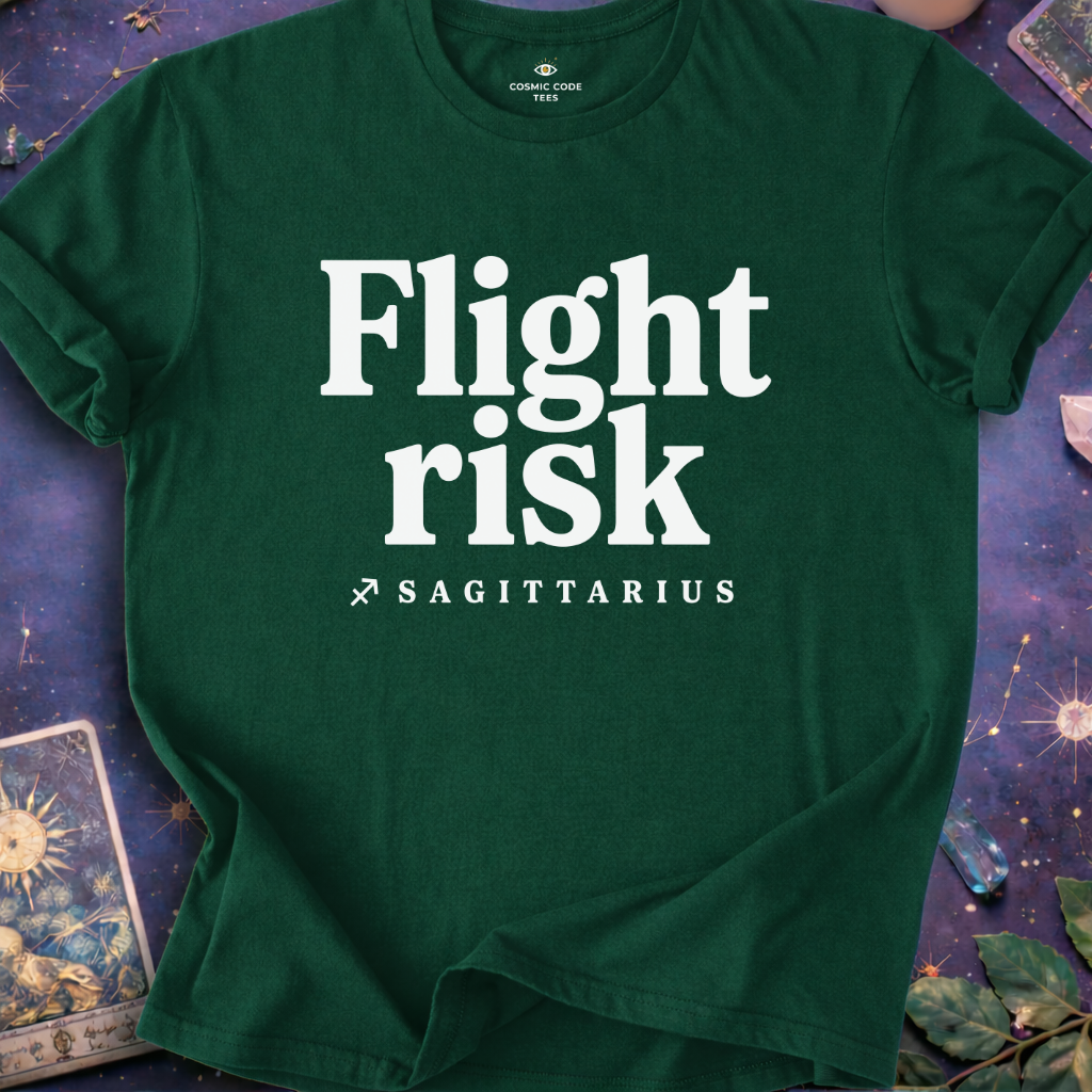 Sagittarius - Flight Risk T-Shirt