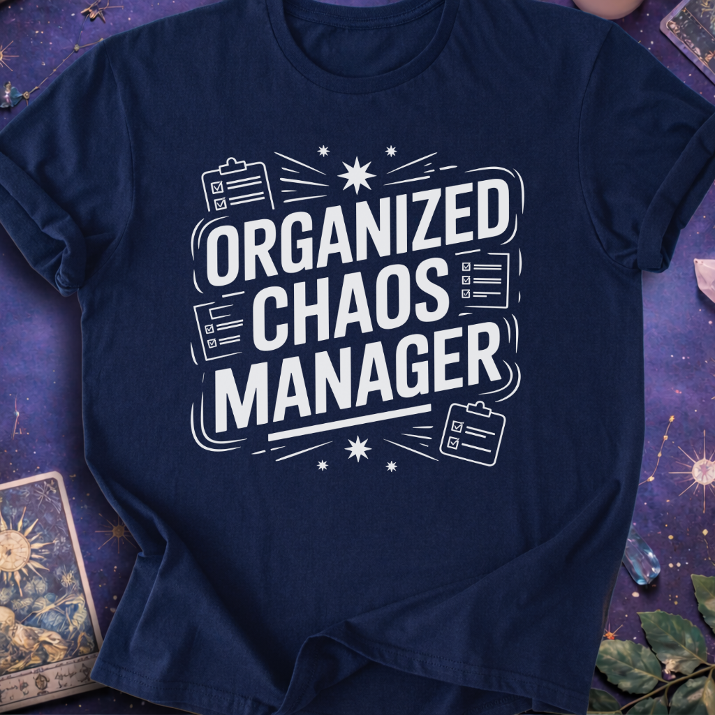 Virgo Organized Chaos Manager T-Shirt