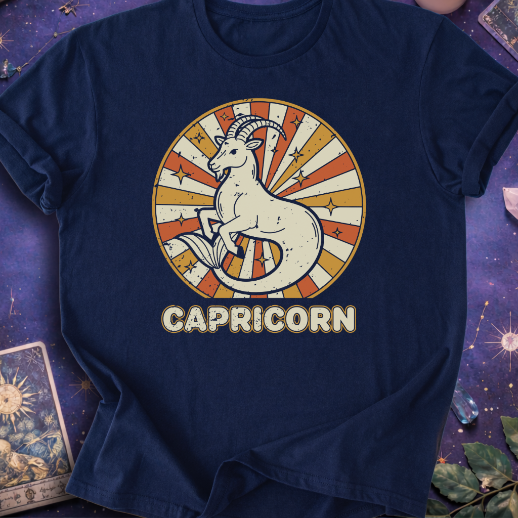 Retro Capricorn T-Shirt