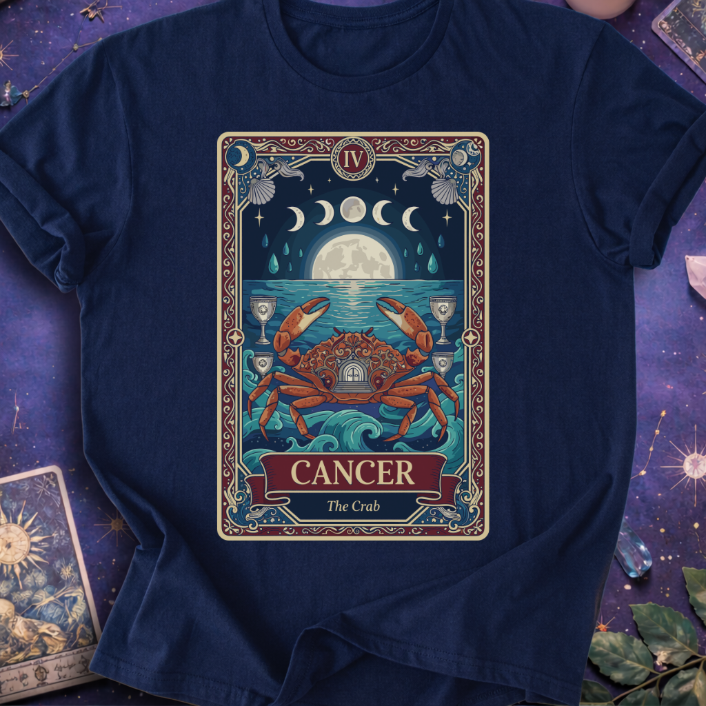 Cancer Tarot Card T-Shirt