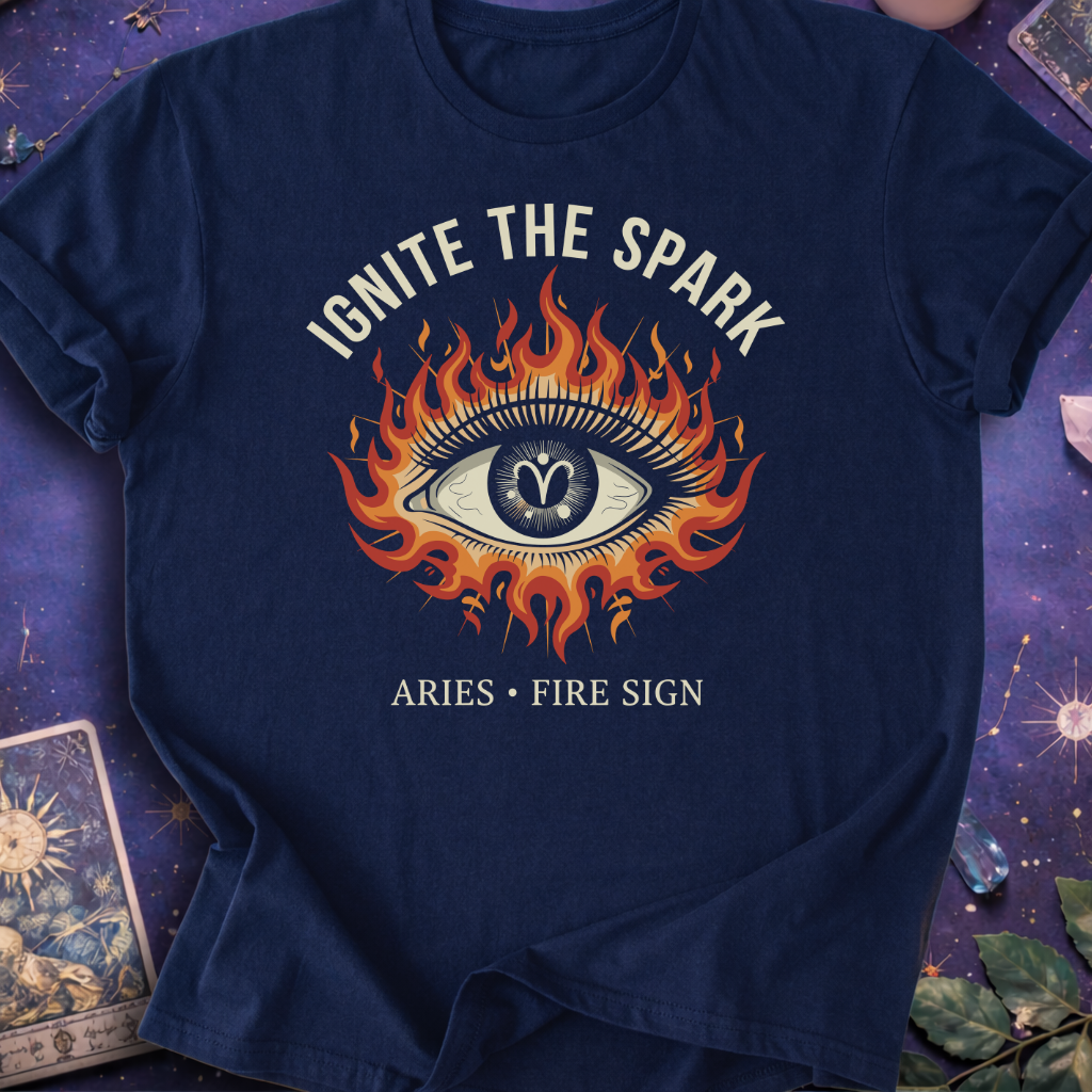 Aries Fire Sign T-Shirt
