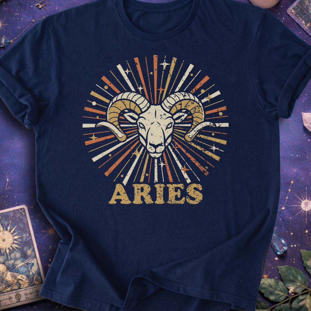 Retro Aries T-Shirt