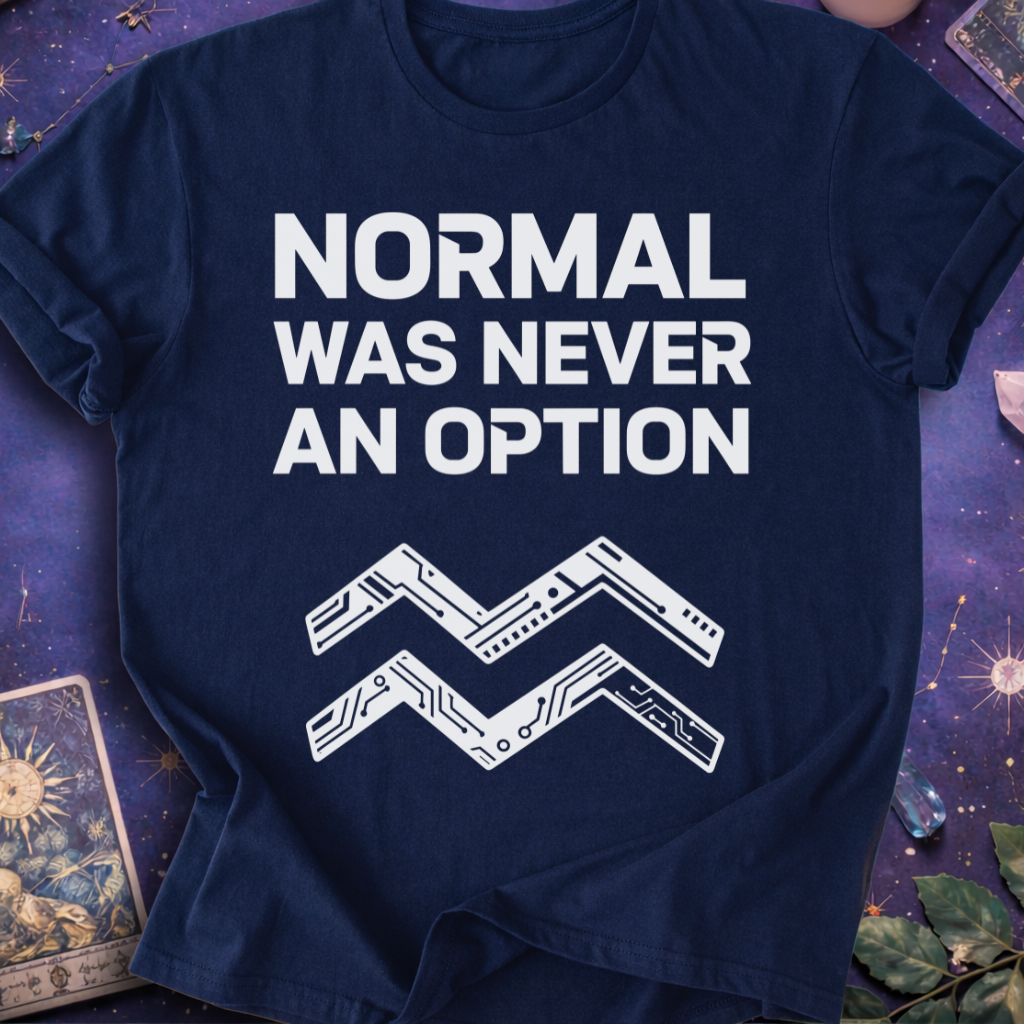 Aquarius Normal Was Never An Option T-Shirt