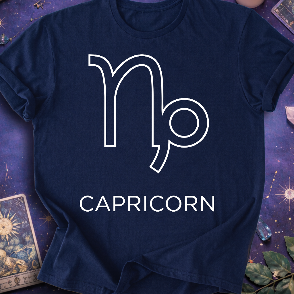 Capricorn Minimalist T-Shirt
