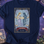 Gemini Tarot Card T-Shirt