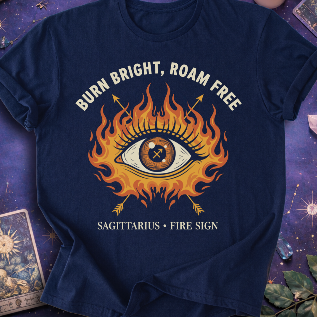 Sagittarius Fire Sign T-Shirt