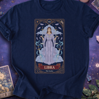 Libra Tarot Card T-Shirt