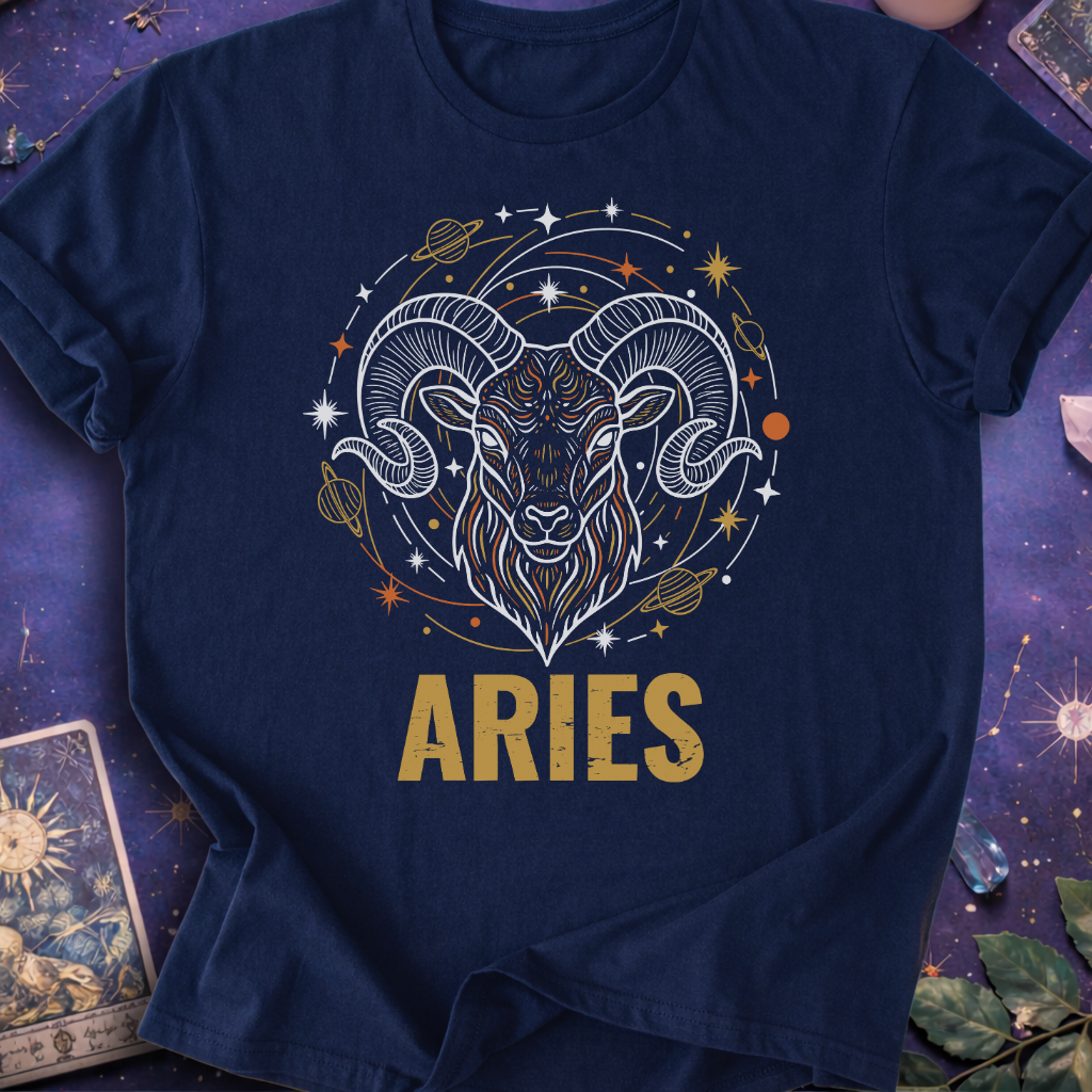 Aries Celestial Ram T-Shirt