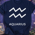 Aquarius Minimalist T-Shirt