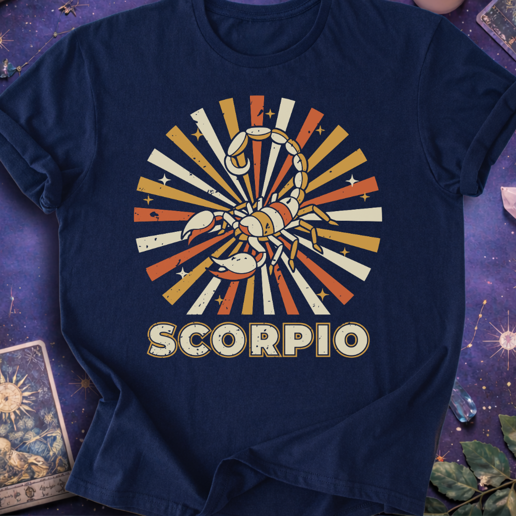 Retro Scorpio T-Shirt