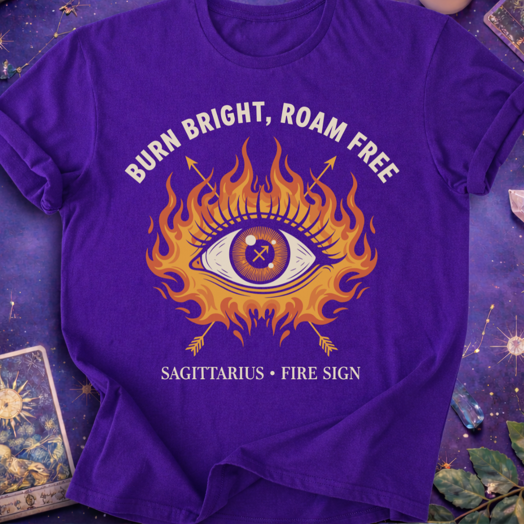 Sagittarius Fire Sign T-Shirt