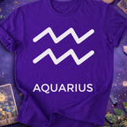 Aquarius Minimalist T-Shirt