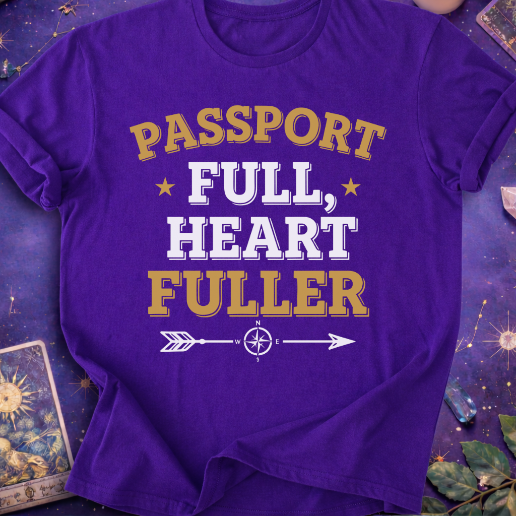 Sagittarius Passport Full T-Shirt
