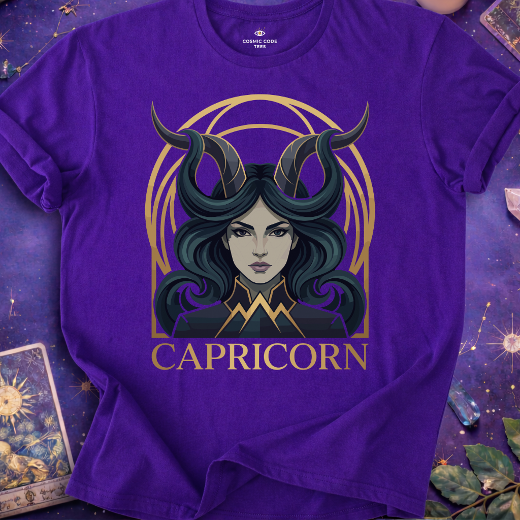 Capricorn Stone Queen T-Shirt