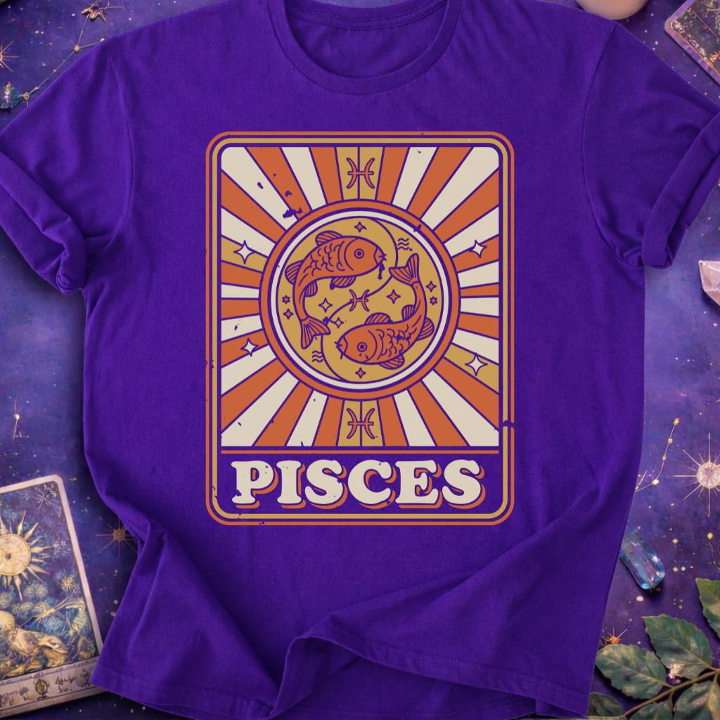 Retro Pisces T-Shirt