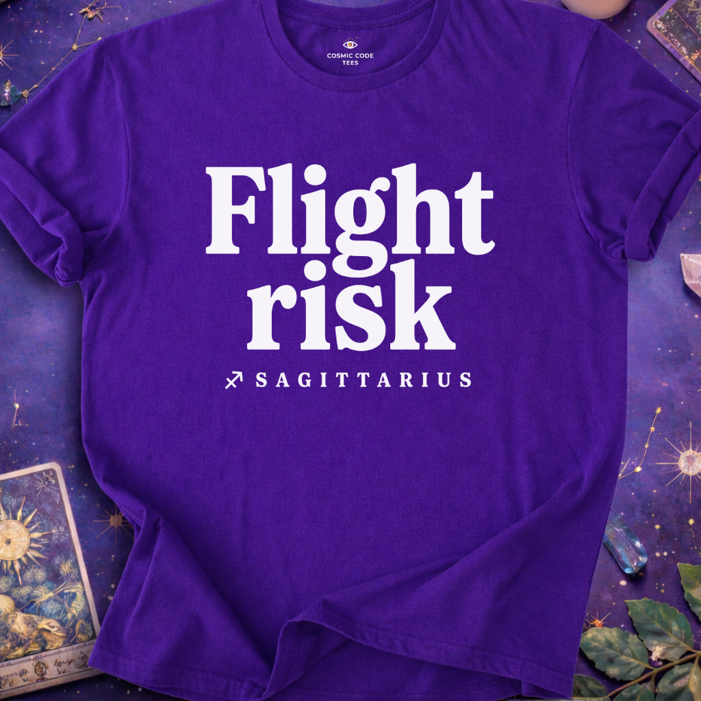 Sagittarius - Flight Risk T-Shirt