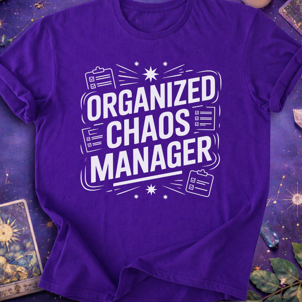 Virgo Organized Chaos Manager T-Shirt