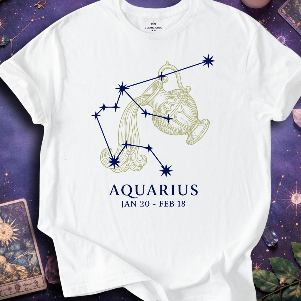 Aquarius Constellation T-Shirt