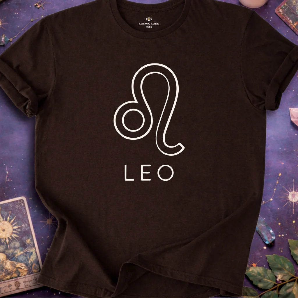 Leo Minimalist T-Shirt