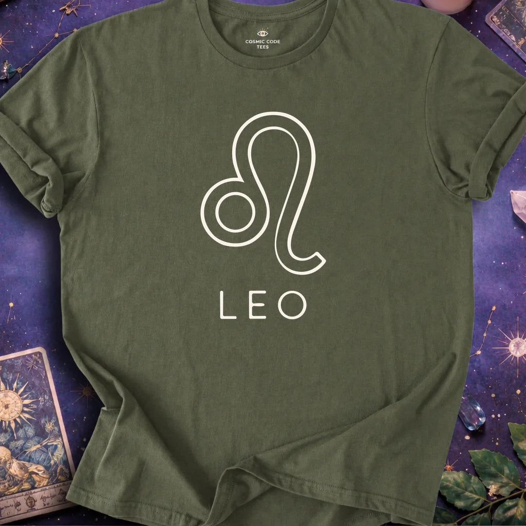 Leo Minimalist T-Shirt